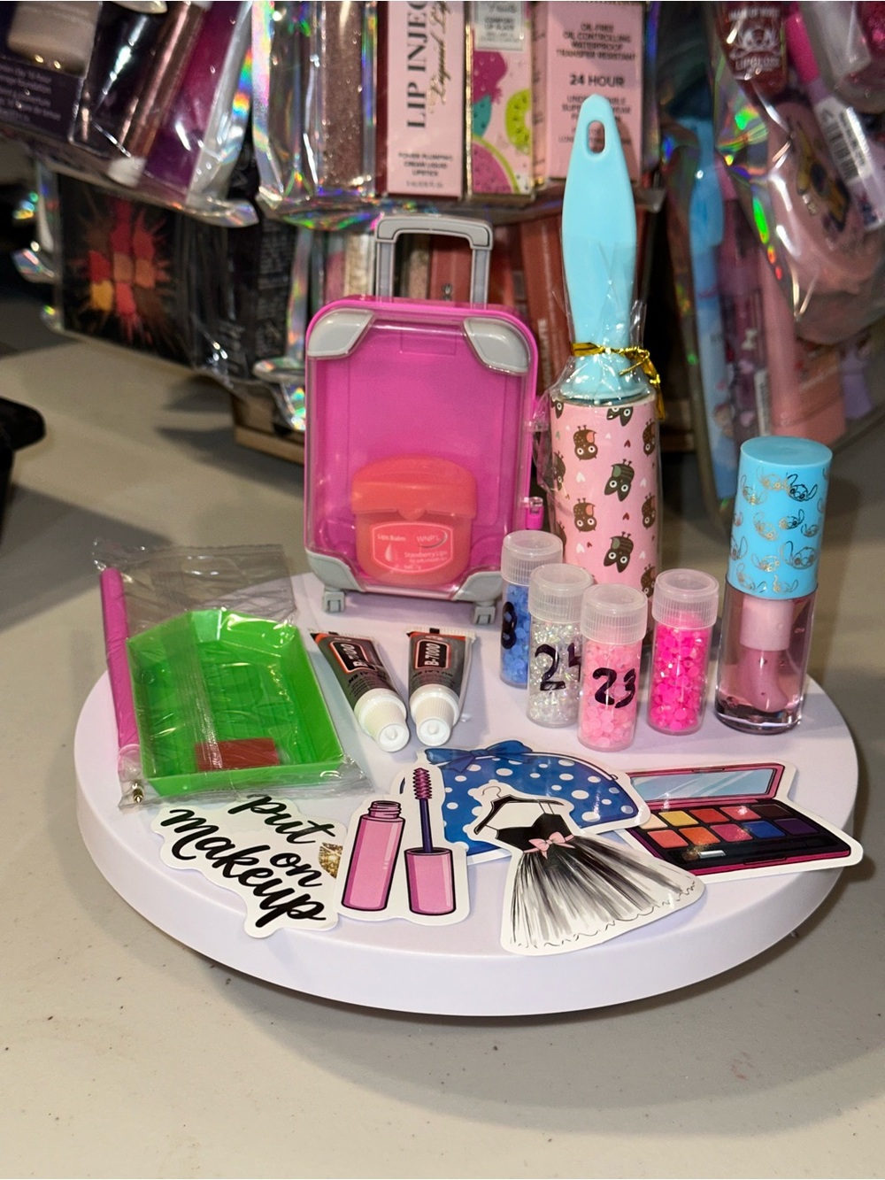Suitcase Bedazzling Kit ( Read Description For Details :)